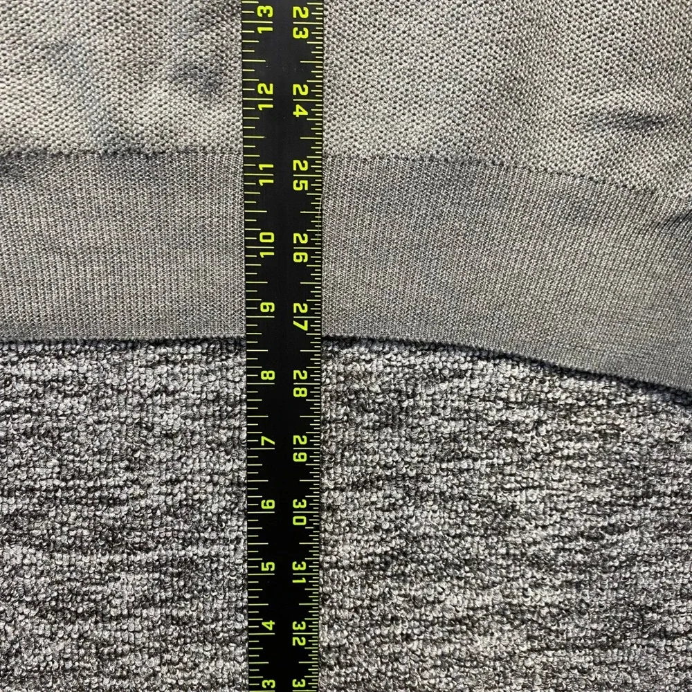 Polo Ralph Lauren Pima Cotton Sweater Mens XL Gray Quarter Zip Pullover Heritage